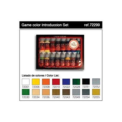 Acylicos Vallejo - 72299 - Acrylic 16 Colors Paints For Fantasy Figures - £25.47 Dispatched By Amazon, Sold By Craftelier