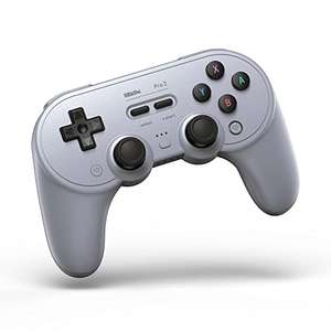 8Bitdo Pro 2 Bluetooth Controller for Switch, PC, macOS, Android, Steam & Raspberry Pi (Gray Edition) - Sold by Blue-Fish