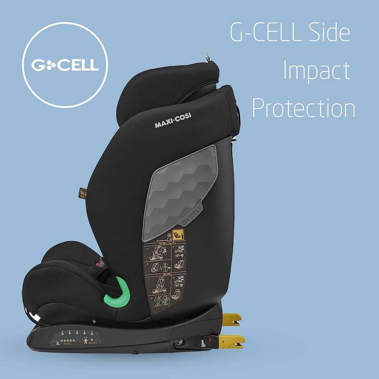 Maxi-Cosi Titan i-Size, Multi-Age Child Car Seat, 15 Months-12 Years, ISOFIX Seat, G-CELL Side Impact Protection, 5 Recline Positions