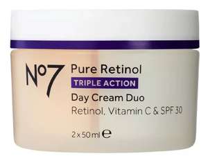 Offer stack glitch - 3 x No7 Pure Retinol, Vitamin C. 3 for 2, 20% off with code plus another 20% off and an additional 10% student discount