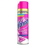 Vanish Carpet Cleaner + Upholstery, Gold Power Foam Shampoo, Large Area Cleaning, 600ml £4.20 / £3.78 Subscribe & Save @ Amazon
