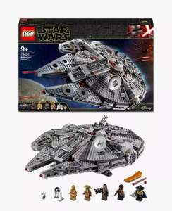 LEGO Star Wars 75257 Millennium Falcon £119.99 + LEGO DOTS 41946 Extra DOTS Series 6 £3.49 : £93.48 with code / £119.99 @ John Lewis