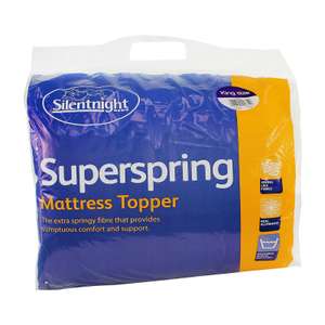 Silentnight Superspring Non Allergenic King Size Mattress Topper - £14 Delivered @ WeeklyDeals4Less
