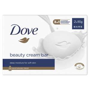2 bars of dove soap for 75p @ Boots Cardiff Central