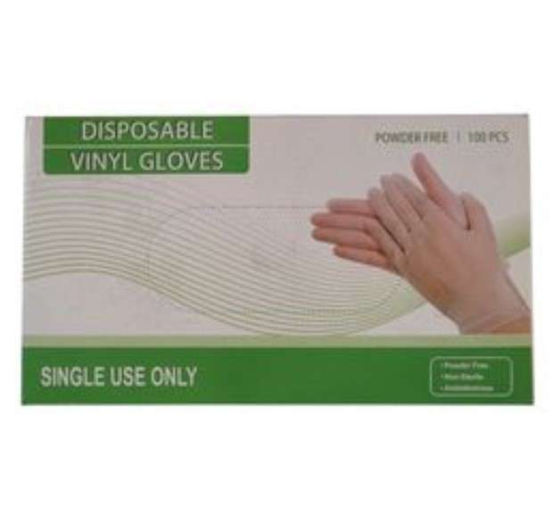 Disposable PVC Gloves Medium Gloves Box of 100 Free Collection - £3.91 @ CityPlumbing