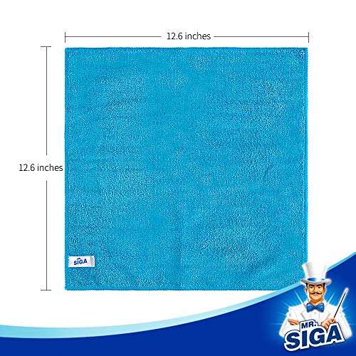 MR.SIGA Microfiber Cleaning Cloth, Pack of 12, Size: 32 x 32 cm car, glass, kitchen £10.19 Dispatches from Amazon Sold by Mr SIGA UK