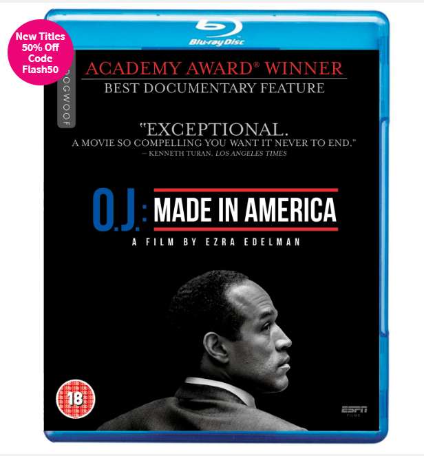 O.J.: Made in America Blu-ray £3.99 with code and free click And collect @ HMV