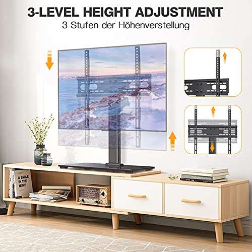 Perlegear Universal Table Top Pedestal TV Stand for 32"-55" TVs £22.09 Dispatched from Amazon Sold by PerleGear UK