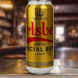 24x 500ml 7.5% Carlsberg Danish Special Brew lager cans for £39.99 at Discount Dragon