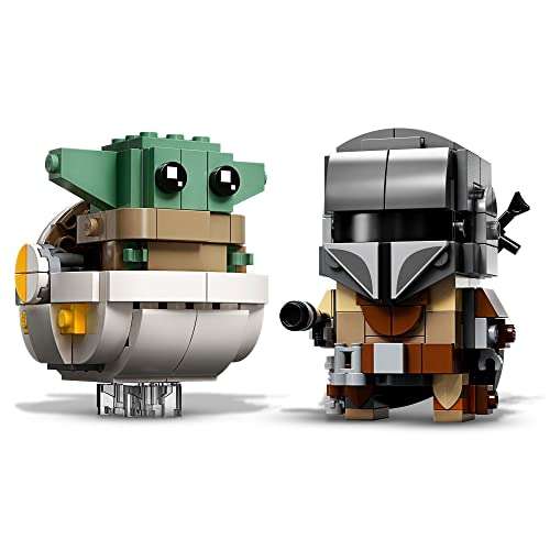 LEGO Star Wars 75317 BrickHeadz The Mandalorian & The Child - £12.01 at checkout @ Amazon