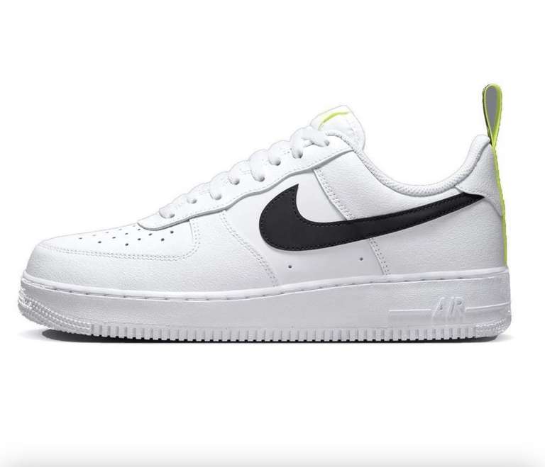 Mens Nike Air Force 1 07 White/Black/Volt + Another Colour (St Helens)