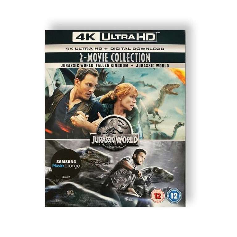 Jurassic World 2 Movie Collection 4k Ultra HD - Sold by PRCDIRECT