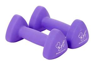 Davina Dumbbell Pair (2x 2kg) Purple £2 & £1.50 Click & Collect @ Boots