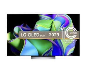 LG C3 Series OLED65C36LC 65" 4K Smart UHD OLED TV - Collection Only