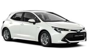 Toyota Corolla Hatchback 1.8 VVT-i Hybrid Icon 5dr CVT, White - £25463.22 @ Nationwide Cars