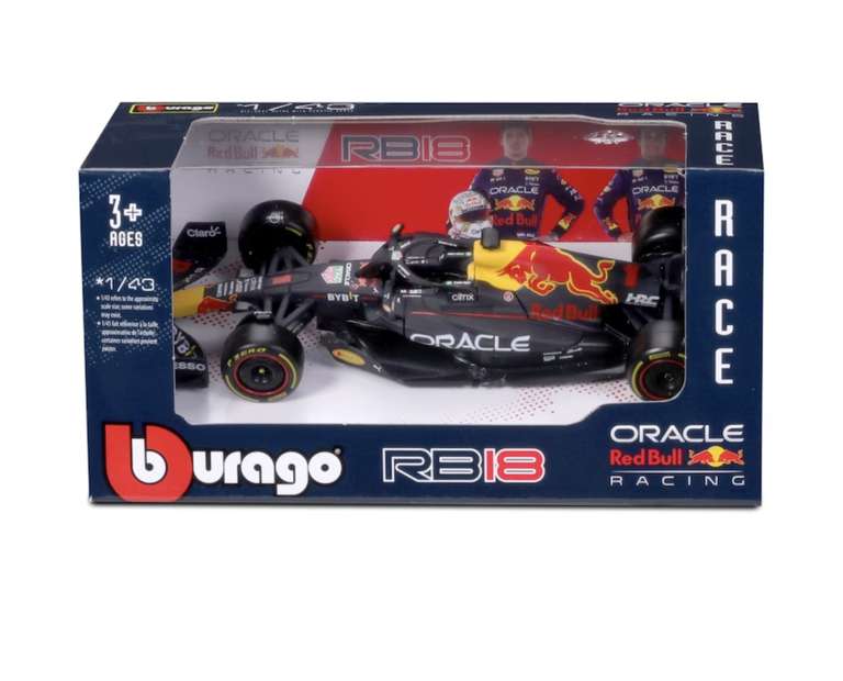 Oracle Red Bull Racing 2022 RB18 No1. Max Verstappen 1:43 Model