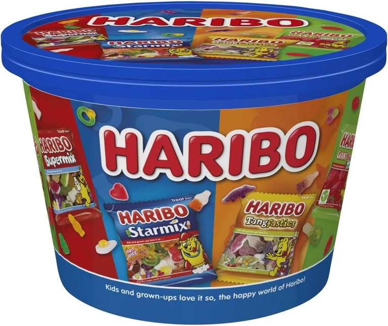 Haribo Sweets Sharing Tub 600g (£2.77 / £2.42 S&S) - Discount at Checkout