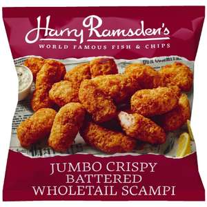 Harry Ramsden's Jumbo Crispy Battered Wholetail Scampi 300g