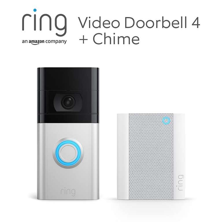 Ring Video Doorbell 4 with Chime Pro £119.98 @ Costco