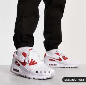 Nike Air Max 90 - Red and White - £99.96 @ Asos