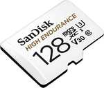 SanDisk 128GB High Endurance microSDXC card for IP cams & dash cams + SD adapter - £13.99 Prime Exclusive @ Amazon