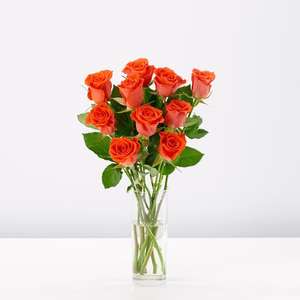 Small Rose Bouquet (Red & Orange) £2.50 (10 stems) or £4 (15 stems) Clubcard Price @ Tesco