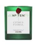 Tanqueray No. TEN Gin | 47.3% vol | 70cl | Gift Pack with a Limited Edition Candle by cent.ldn