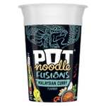 Pot Noodle Fusions Malaysian Curry 8 x 100 g (£7.60/£6.80 with 15% S&S)
