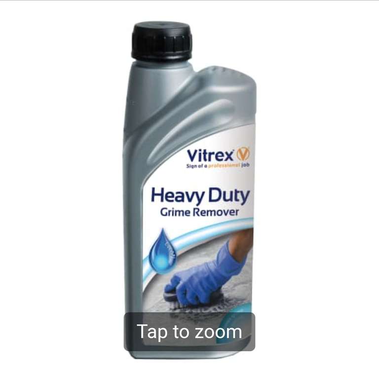 Vitrex Heavy Duty Grime Remover - 1L - Free C&C Only