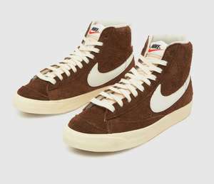 Nike Blazer '77 Mid trainers in vintage brown using code Delivery Free on £40 Spend