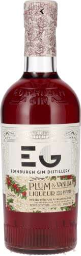 Edinburgh Gin Plum and Vanilla Gin Liqueur, 500ml + Other Flavours