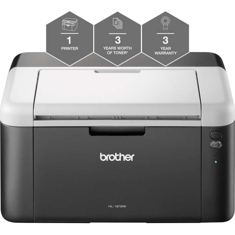 Brother HL-1212W All-in-Box Laser Printer £145 instore @ Argos (Enfield)