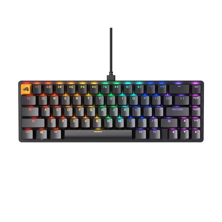 GLORIOUS GMMK 2 Prebuilt 65% Mechanical Gaming Keyboard - Black