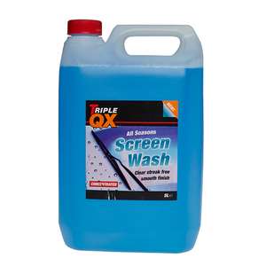 TRIPLE QX Concentrated Screenwash 5Ltrs - with code - Free Click & Collect
