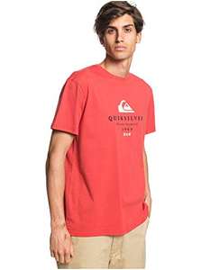 Quiksilver First Fire Men's T-Shirt (Baked Apple colour) - Sizes M & L - £14.06 delivered @ Amazon France