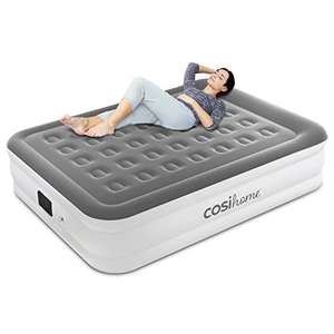 Cosi Home King Sized Air Bed With a Built-in Electric Pump, Integrated Raised Pillow - £67.47 Sold by One Retail Group @ Amazon