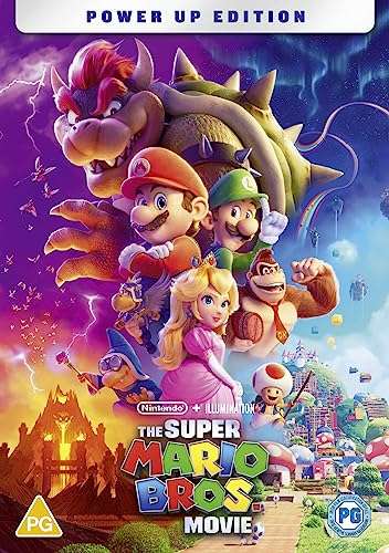 Super Mario Bros Movie DVD