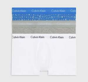 3 Pack Low Rise Trunks Cotton Stretch - £21 / £24.95 Delivered @ Calvin Klein