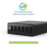 Anker PowerPort 60 W 6-Port Family-Sized Desktop USB Charger with PowerIQ Technology - Sold by Anker Direct / FBA