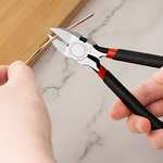 BOENFU Precision Wire Cutter, 6 Inch Wire Flush Cutters Ultra Sharp Side Cutter Clippers with Longer Flush Cutting Edge - £7.49 @ Amazon