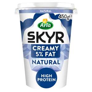 Arla Skyr Creamy Icelandic Style Yogurt 450g - £1.25 @ Sainsburys