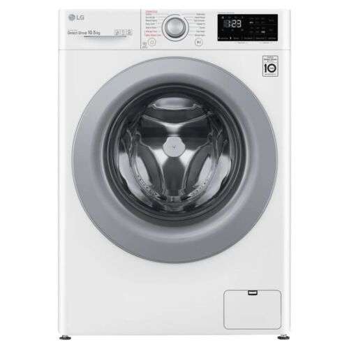 LG F4V310WSE 10.5Kg 1400rpm B Rated Washing Machine W/Code - Hughes/Ebay 5 Year Warranty with Registration