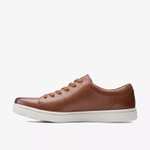 Clarks Mens Kitna Lo Leather Shoes (2 Colours / Sizes 7-12) - W/E-Mail Sign Up