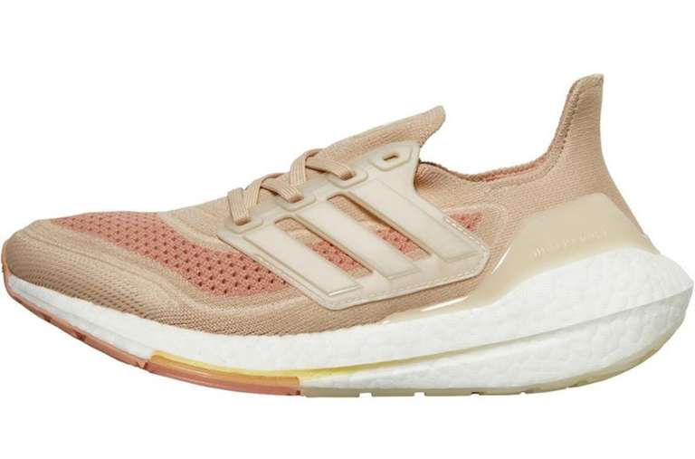 adidas Womens Ultraboost 21 Neutral Running Shoes Footwear White/Footwear White/Minton £49.98 delivered @ MandM Direct