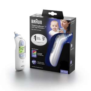 Braun Healthcare ThermoScan 7 Ear thermometer with Age Precision £35.20 at Amazon
