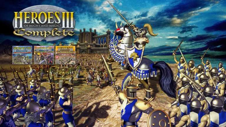 Heroes of Might and Magic III + 2 expansions £2.14 @ Epic Games