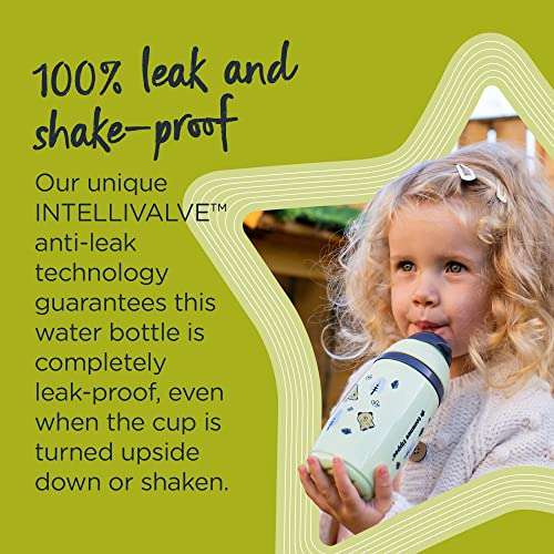 Tommee Tippee Superstar Insulated Straw Cup for Toddlers with INTELLIVALE 100% Leak and Shake-Proof Technology 266 ml £3.50 @ Amazon