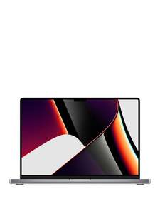 Apple MacBook Pro (M1 Pro, 2021) 16 inch with 10-Core CPU and 16-Core GPU, 512Gb SSD - Space Grey £2129 + delivery @ Very