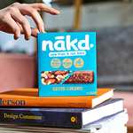 Nakd Salted Caramel Natural Fruit & Nut Bars - Vegan - Healthy Snack - Gluten Free, 35g (Pack of 18) £9.90 / £9.41 Subsribe & Save @ Amazon