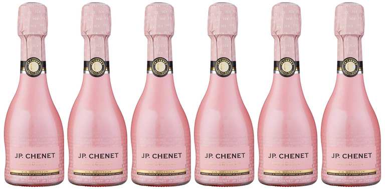 JP Chenet- Ice Edition Sparkling Rosé Wine Medium Dry, Case of 6 - France (6 x 0.20 L) - £12.11 / £10.84 S&S